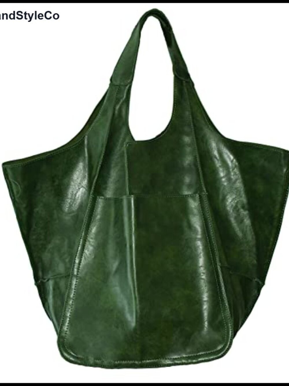 Oversized PU Leather Tote Bag Huge Capacity Work Hobo Handbag Soft Travel